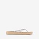 Dames teenslippers beige