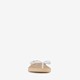 Dames teenslippers beige