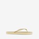 Dames teenslippers goud