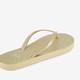 Dames teenslippers goud
