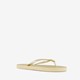 Dames teenslippers goud