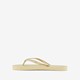 Dames teenslippers goud