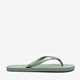 Dames teenslippers donkergroen