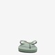 Dames teenslippers donkergroen
