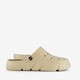 Heren klompen beige
