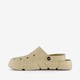 Heren klompen beige