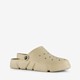 Heren klompen beige