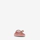 Dames teenslippers bloemenprint roze