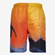 Heren zwemshort met surf print oranje