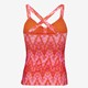 Voorgevormde dames tankini print roze