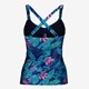 Voorgevormde dames tankini print blauw