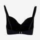 Voorgevormde dames bikinitop zwart