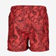 Heren zwemshort ananas rood