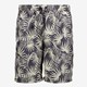Heren zwemshort bloemenprint beige