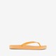Dames teenslippers oranje