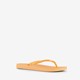Dames teenslippers oranje