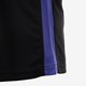 Kinder voetbal T-shirt zwart paars