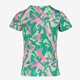 Dry meisjes sport T-shirt met print groen