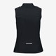 Dames hardloop bodywarmer zwart