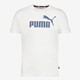ESS+ 2 Col Logo heren T-shirt wit