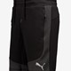 Evostripe heren sportshort zwart