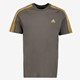 M3S SJ heren T-shirt bruin