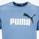 ESS+ 2 Col Logo heren T-shirt blauw