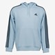 M3S heren hoodie blauw
