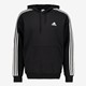 M3S heren hoodie zwart
