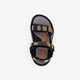Jongens sandalen zwart geel