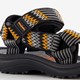 Jongens sandalen zwart geel