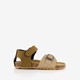 Leren jongens sandalen cognac