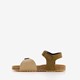 Leren jongens sandalen cognac