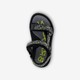 Jongens sandalen zwart groen
