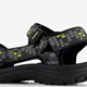 Jongens sandalen zwart groen