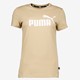 Essentials Logo dames T-shirt beige