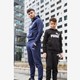 Essentials heren joggingbroek blauw