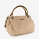Dames stro tas beige