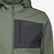Heren softshell jas groen