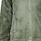 Fluffy meisjes fleece vest groen
