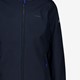 Kinder softshell jas blauw