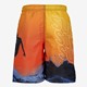 Jongens zwemshort met surf print oranje