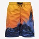 Jongens zwemshort met surf print oranje