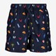 Jongens zwemshort strand print donkerblauw
