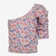 Meisjes off-shoulder top met bloemenprint