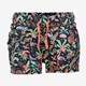 TwoDay meisjes short tropische print donkerblauw