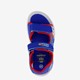 Kinder sandalen met lichtjes blauw