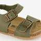 Bio kinder sandalen kaki groen