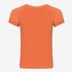 Meisjes T-shirt met tijgerkop oranje