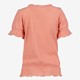 Lang meisjes T-shirt koraal roze